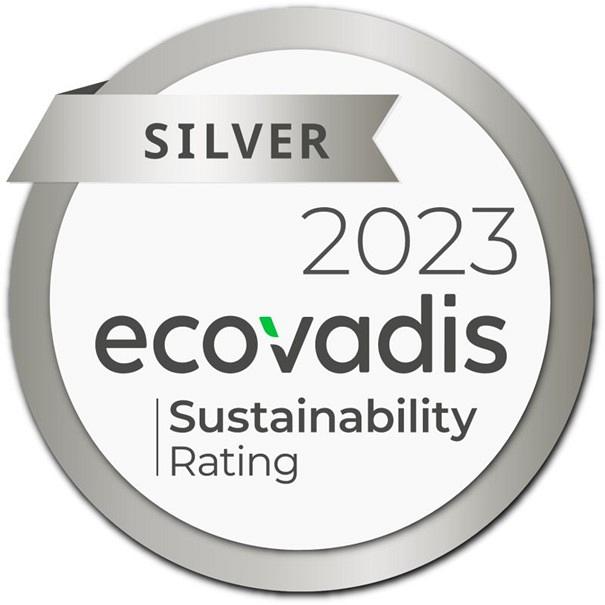 Ecovadis Silver rating